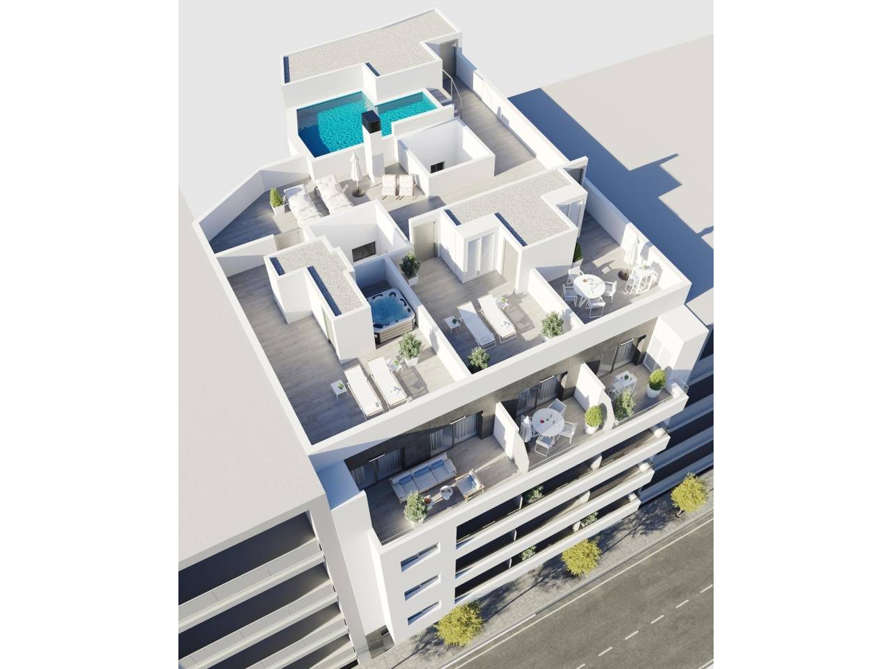 Atico - Obra Nueva - Torrevieja - Centro