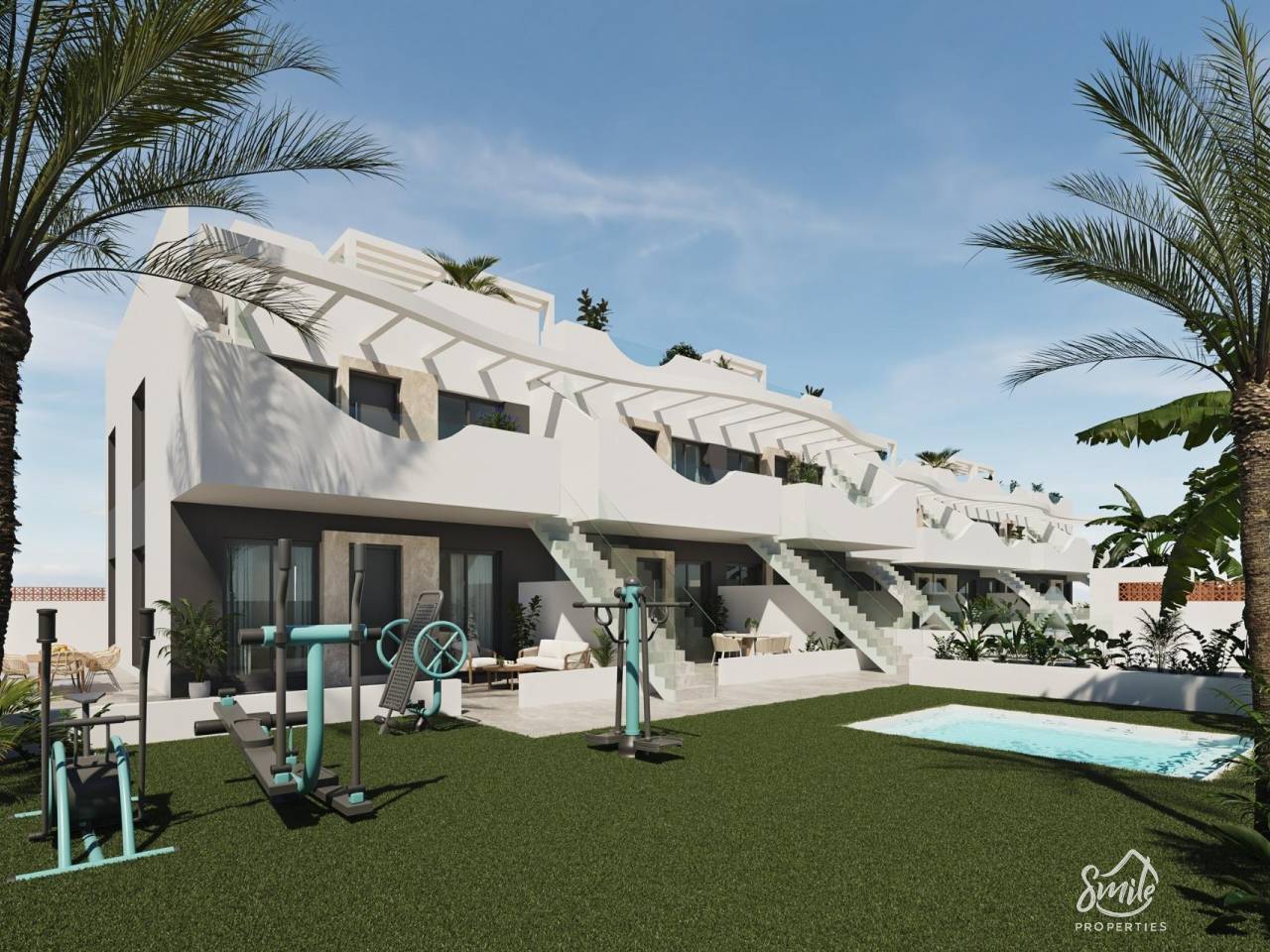 Bungalow - New Build - Pilar de la Horadada - Parque Ramon eugenio Escudero