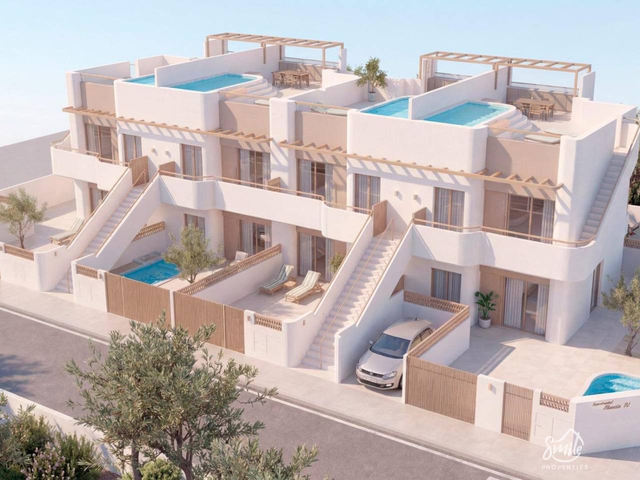 Bungalow - New Build - Pilar de la Horadada - pueblo