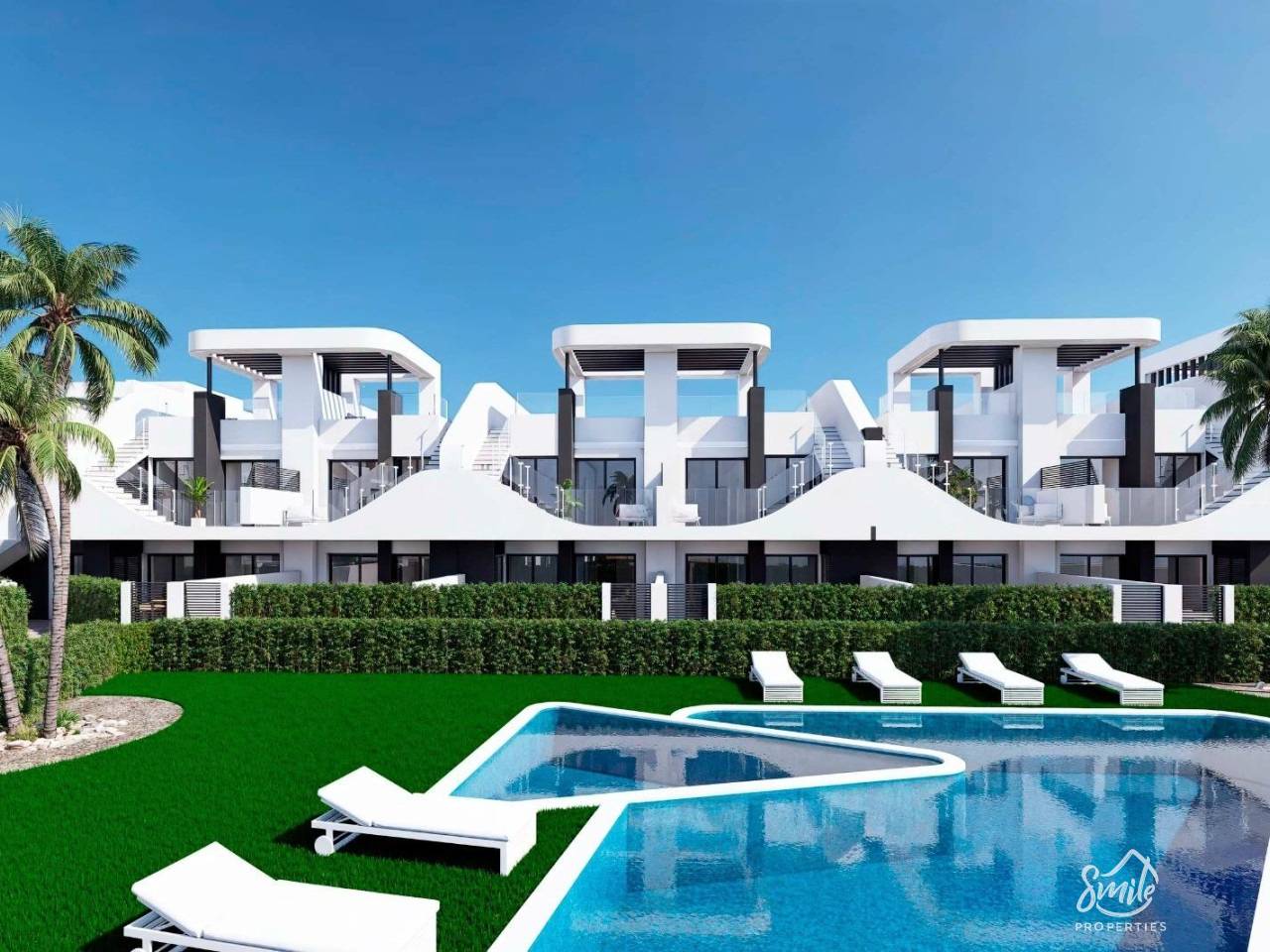 Bungalow - New Build - San Fulgencio - Pueblo