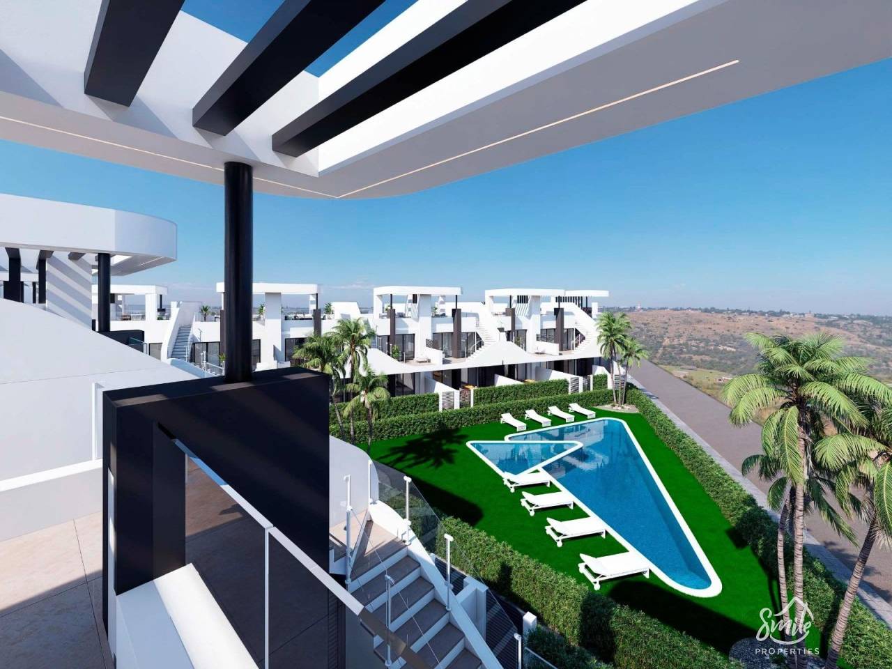Bungalow - New Build - San Fulgencio - Pueblo
