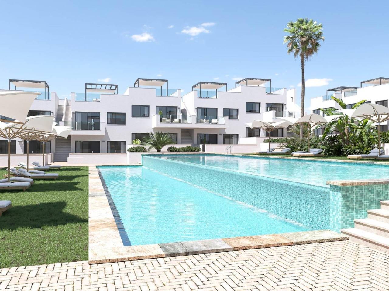 Bungalow - New Build - Torrevieja - Los balcones