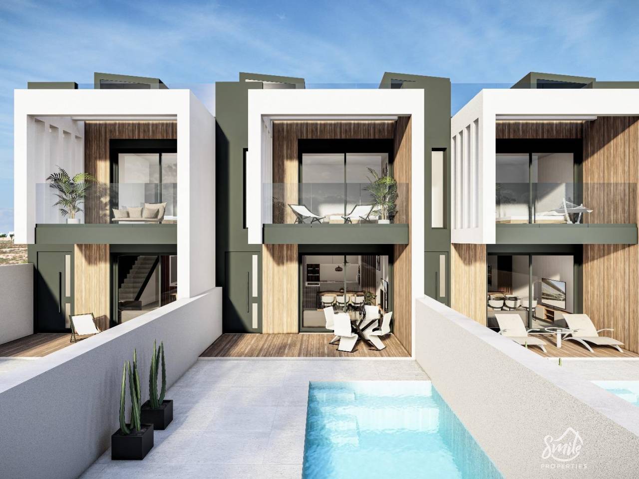 Maison de ville - New Build - Pilar de la Horadada - Lo Monte
