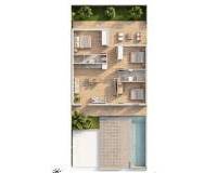 New Build - Bungalow - Pilar de la Horadada - parques de Andromeda