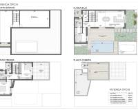 New Build - Quad House - Bigastro - Loma Alta