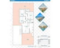 Obra Nueva - Bungalow - Pilar de la Horadada - Lo Monte