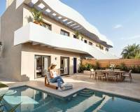 Obra Nueva - Bungalow - Pilar de la Horadada - parques de Andromeda