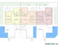 Obra Nueva - Bungalow - Pilar de la Horadada - parques de Andromeda
