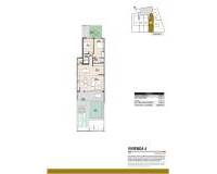 Obra Nueva - Bungalow - Pilar de la Horadada - parques de Andromeda