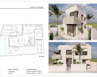 Obra Nueva - Bungalow - Pilar de la Horadada - pueblo