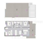Obra Nueva - Bungalow - Pilar de la Horadada - pueblo