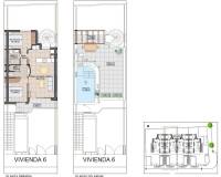 Obra Nueva - Bungalow - Pilar de la Horadada - pueblo
