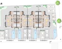 Obra Nueva - Bungalow - Pilar de la Horadada - pueblo