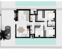 Obra Nueva - Villa - Benijófar - Urb. Monteazul