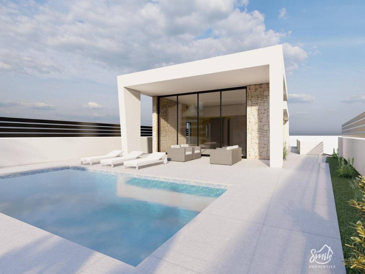 Villa - Obra Nueva - Torrevieja - Los balcones